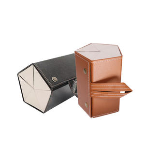 Estuche de <span class=keywords><strong>gafas</strong></span> de lujo de estilo Retro para <span class=keywords><strong>Cartier</strong></span>, organizador de diseñador, caja de almacenamiento plegable, cierre magnético de Pu para <span class=keywords><strong>gafas</strong></span> de <span class=keywords><strong>sol</strong></span> - Product Image 3