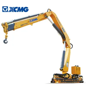 XCMG Oficial KSQZ68 USADO Knuckle Boom Crane Truck Montado 3 Ton Pequeno Camião Guindaste Montado para Venda