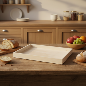 Liberoshopping Deegkneedplank Pasta-uitrolplank met antisliptraptrede (met rand 85x50) - Product Image 4