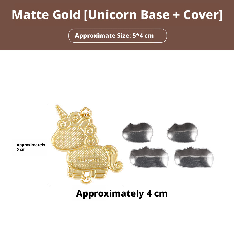 Dumb Gold Unicorn Bottom Embryo+Double sided Cover