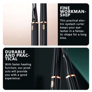 Nouveaux recourbe-cils chauffants rechargeables par USB, à boucles naturelles, longue durée 24 heures, 2 en 1, type clip - Product Image 3