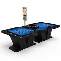 YH 118 Zoll Professional Casino Spieltisch Luxuriöser neuer 2 in1 Roulette Tisch zum Verkauf