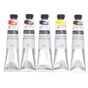 Pinturas al Óleo Profesionales de 170 ml, 61+ Colores, en Envase Suelto para Dibujar en Lienzo, Resistentes a la Luz y Permanentes, Precio de Fábrica - Product Image 1
