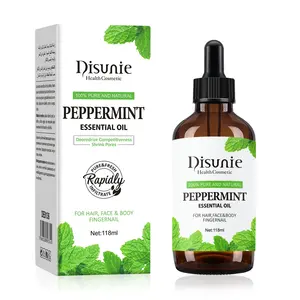 Natural Peppermint Pure Essential Oil for Skin Care Moisturizing Cool Comfortable Massage Oil Fingernail Care
