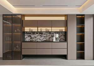 Mueble de Madera Personalizado para Comedor Moderno, Mueble Auxiliar para Sala de Estar y Comedor, Mobiliario para Toda la Casa - Product Image 2