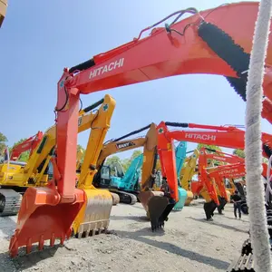 90% giapponese nuovo escavatore usato a basso prezzo 20Ton vernice originale HITACHI 200 usato escavatore