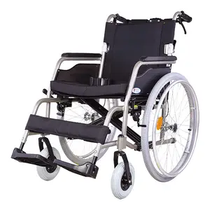 Üretici katlanabilir manuel tekerlekli sandalye süspansiyon tekerlekli sandalye manuel tekerlekli sandalye tarzı opsiyonel