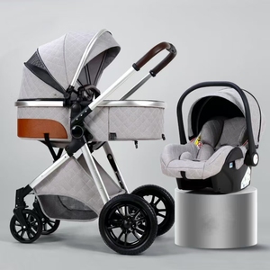 Carrito de Bebé Plegable de Dos Vías JXB a Precio Económico, con Ruedas de Goma, para Viajes - Product Image 4