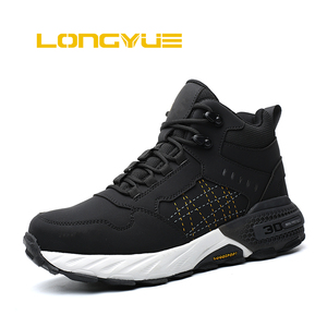 <span class=keywords><strong>Scarpe</strong></span> <span class=keywords><strong>Antinfortunistiche</strong></span> con Punta in Acciaio, <span class=keywords><strong>Scarpe</strong></span> Sportive di Sicurezza <span class=keywords><strong>per</strong></span> Uomo, Completamente Nere - Product Image 1