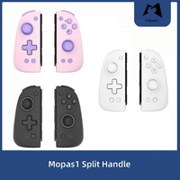 MOBAPAD S1 Pengontrol Nirkabel Terpisah Gaya Joy-Con dengan Sensor Gerak Getaran HD untuk Nintendo Switch