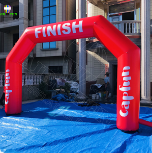 AIRFUN balon lengkungan tiup merah muda tiup kustom promosi lengkungan tiup acara Diskon - Product Image 4