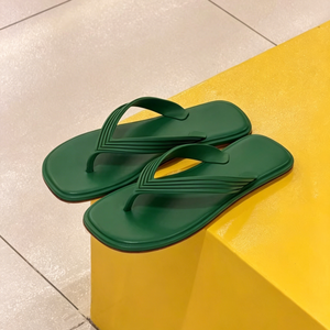 Tongs d'été de luxe originales à bout ouvert, antidérapantes, à rayures, pour l'extérieur, vente en gros - Product Image 2