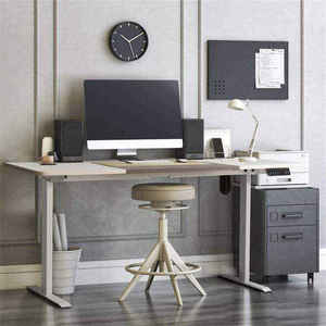 Modern Home <b>Office</b> <b>Computer</b> Gaming Desk Height Adjustable Sit-Stand for Bedroom Use - Product Image 3