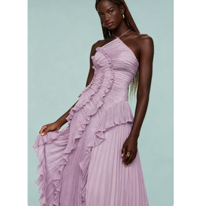 Nouvelle Collection Robes Élégantes Sexy Sans Bretelles Dos Nu Fendues à Franges pour Femme – Tendance Estivale - Product Image 2