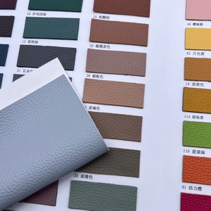 Cuir écologique <span class=keywords><strong>Boze</strong></span> Cigno, grain litchi gaufré, simili cuir PU pour sacs à main, chaussures, sacs, carnets, cuir recyclé - Product Image 4