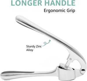 Garlic Slicer Crusher Shredder Manual Grinder Ginger Mashed <b>Tool</b> Kitchen Zinc Alloy Onion Presser Eco-Friendly - Product Image 2