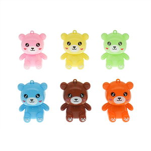 Coche de Juguete de Fricción con Modelo de Oso de Dibujos Animados para Niños, Coche de Juguete Pequeño para Niños, Cápsula Sorpresa de 75 mm - Product Image 4