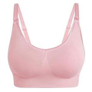 High Quality Push up Maternity <strong>Bra</strong> Convenient <strong>Breast</strong> <strong>Feeding</strong> Nursing <strong>Bra</strong> Removable Pads - Product Image 1