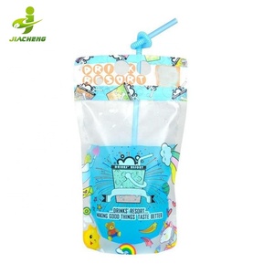 Disposable Plastic Zip Lock Juice Premade Bag <strong>Mini</strong> Doypack Filling Sealing <strong>Bottle</strong> Childproof Bride Drink Pouch for Beverages - Product Image 3