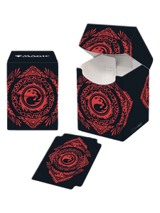 Boîte à cartes Up <span class=keywords><strong>Magic</strong></span> Power 7 Montagnes Rouge + <span class=keywords><strong>Magic</strong></span> the Gathering pour cartes, capacité importante, portable, légère, durable, fabriquée en Chine - Product Image 6