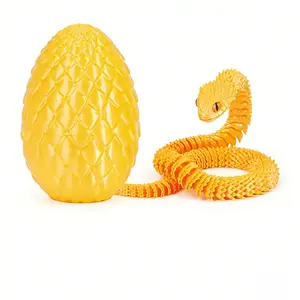 Premium 3D Printed Snake Egg Fidget &amp; Puzzle Toy, Eco-PLA Material FDM Printed <strong>for</strong> Stress Relief &amp; Desk <strong>Fun</strong> - Product Image 2