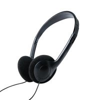 Headphone konferensi penerbangan sekali pakai, Headset Headphone berkabel Harga Murah 3.5mm untuk Pilot