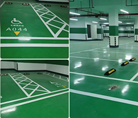Revêtement de sol liquide décoratif sans joint en granit, sable coloré époxy auto-nivelant, vente en gros d'usine, OEM ODM