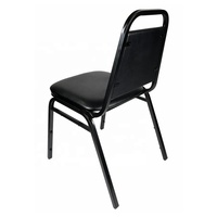 Chaise de banquet ergonomique, durable et moderne, pliable, avec coussin d'assise épais, pour salon, appartement, hôpital, parc et sous-sol