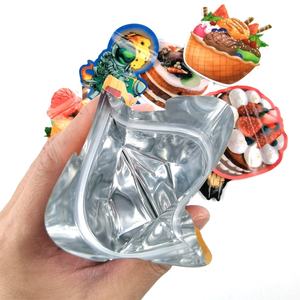 ถุงไมลาร์พลาสติกแบบพิเศษ รูปทรงตามสั่ง ตัดแบบไดคัท กลิ่นไม่รั่วซึม น้ำหนัก 3.5 กรัม รูปทรงกลม ไม่เหมือนใคร ลายหัวใจ ลูกกวาด <span class=keywords><strong>โลโก้</strong></span> - Product Image 5