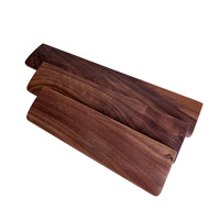 Repose-poignets pour clavier mécanique en bois massif de noyer noir Puselife, support pour le poignet, rehausseur, Chine