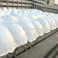 Dôme gonflable robuste pour hangar, structure de stockage d'avions, pour atelier temporaire