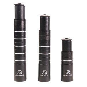 BUCKLOS adaptateur de hauteur pièces de vélo rallonge de tige de fourche 115mm 180mm 210mm guidon de vélo augmenter la tige de <span class=keywords><strong>vtt</strong></span> de route réglable - Product Image 1