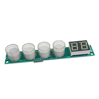 3D holographique cheminée électrique PCBA circuit imprimé carte PCB assemblage usine chauffage minuterie télécommande