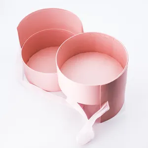 ISO9001 Custom hot timbring rosa grande cartone di lusso bomboniere confezione regalo di nozze dolce