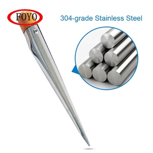 Punta <span class=keywords><strong>de</strong></span> Unión Marca FOYO Hecha <span class=keywords><strong>de</strong></span> Acero Inoxidable 304 y Madera, Antioxidante y con Conexión Firme, Ideal para Accesorios <span class=keywords><strong>de</strong></span> Barco/Yate/Kayak - Product Image 5