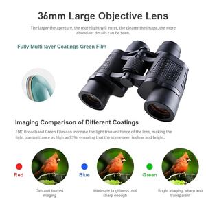 80X80 장거리 90000m 쌍안경 망원경 광학 유리 렌즈 낮은 빛 나이트 비전 사냥 스포츠 범위 - Product Image 5