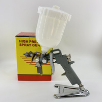 Pistolet de pulvérisation de peinture sans air TOLHIT S-990, buse de 1,5 mm, aspiration de 600 cc, débit réglable, HVLP, manuel et automatique
