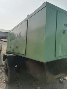 400cfm सेकेंड हैंड सुलेयर DPQ400XH कुनमिंस इंजन पोर्टेबल डीजल स्क्रू एयर कंप्रेसर - Product Image 3