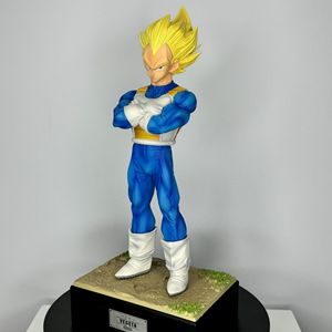 Statue Manga GK Super Saiyan 30CM en PVC, Figurine d'Action, Modèle de Jouet, Figuras DBZ <span class=keywords><strong>Vegeta</strong></span> Son Goku Dragon <span class=keywords><strong>Trunks</strong></span>, Figurine d'Anime à Deux Têtes - Product Image 3