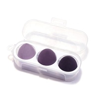 Éponge de maquillage, humide et sec, mignonne, en forme d'œuf, produit de beauté, vente directe d'usine, pièces