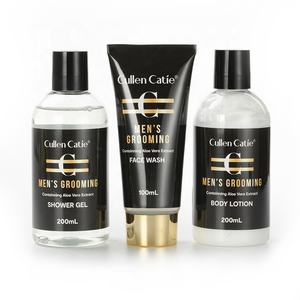 L'ensemble de <span class=keywords><strong>bain</strong></span> de toilettage pour hommes contient un gel <span class=keywords><strong>douche</strong></span>, une lotion pour le corps et un nettoyant pour le visage comme cadeau de <span class=keywords><strong>bain</strong></span> spécialement pour les hommes - Product Image 4