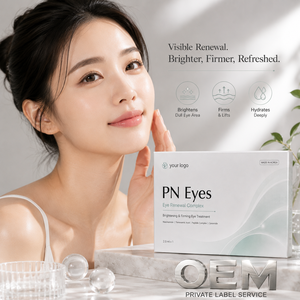 ขายส่ง PN Eyes Eye Care Complex สำหรับลดรอยคล้ำใต้ตา ริ้วรอยเล็กๆ บำรุงผิวแห้งบริเวณใต้ตา ช่วยให้ผิวกระจ่างใส ชุ่มชื้น ผลิตภัณฑ์ความงามแบบ OEM - Product Image 2