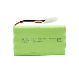 9.6v 4200mAh ए. ए. नी-Mh बैटरी आर सी खिलौने कारों के लिए रिचार्जेबल बैटरी पैक