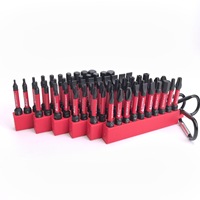 Ensemble de 10 embouts de tournevis en acier S2 de 50 mm (2 pouces), mélange de types Phillips, hexagonaux, Torx, sécurité, anti-effraction