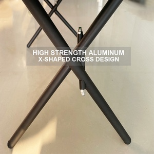 Mesa plegable de aluminio para 4 personas de alta calidad INature para acampar, la mejor mesa plegable para exteriores - Product Image 3
