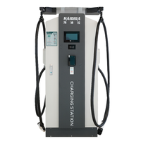 Nouvelle borne de recharge rapide pour véhicules électriques DC 120-160 kW CCS2 IP54, station de recharge au sol, OCPP1.6J, paiement par application RFID, 400 V