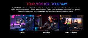 หน้าจอเกม XG27AQDMES a.s.u.rog Strix OLED ของแท้26.5 "1440P QD-OLED 240 Hz เซ็นเซอร์นีโอความใกล้ชิด0.03MS - Product Image 6