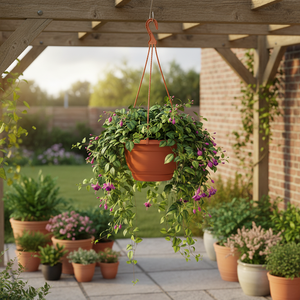 Fioriera sospesa AGRO 3L dimensioni (mm) 240x240x150 colore Terracotta - Product Image 3