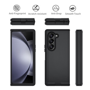Étui de <span class=keywords><strong>protection</strong></span> robuste antichute avec clip ceinture <span class=keywords><strong>3</strong></span>-en-1 Defender pour <span class=keywords><strong>Samsung</strong></span> <span class=keywords><strong>Z</strong></span> Fold7/<span class=keywords><strong>Z</strong></span> Flip6/<span class=keywords><strong>Z</strong></span> Flip7 - Product Image 2
