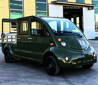 Véhicules de patrouille de luxe, camions de transport, véhicules électriques pour l'inspection des marchandises, autonomie de 70-90 km, certifiés (CE/Eec/Dot/GCC)